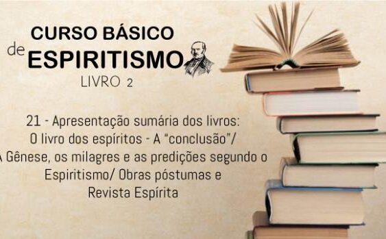 21 - Apesentação sumária dos livros